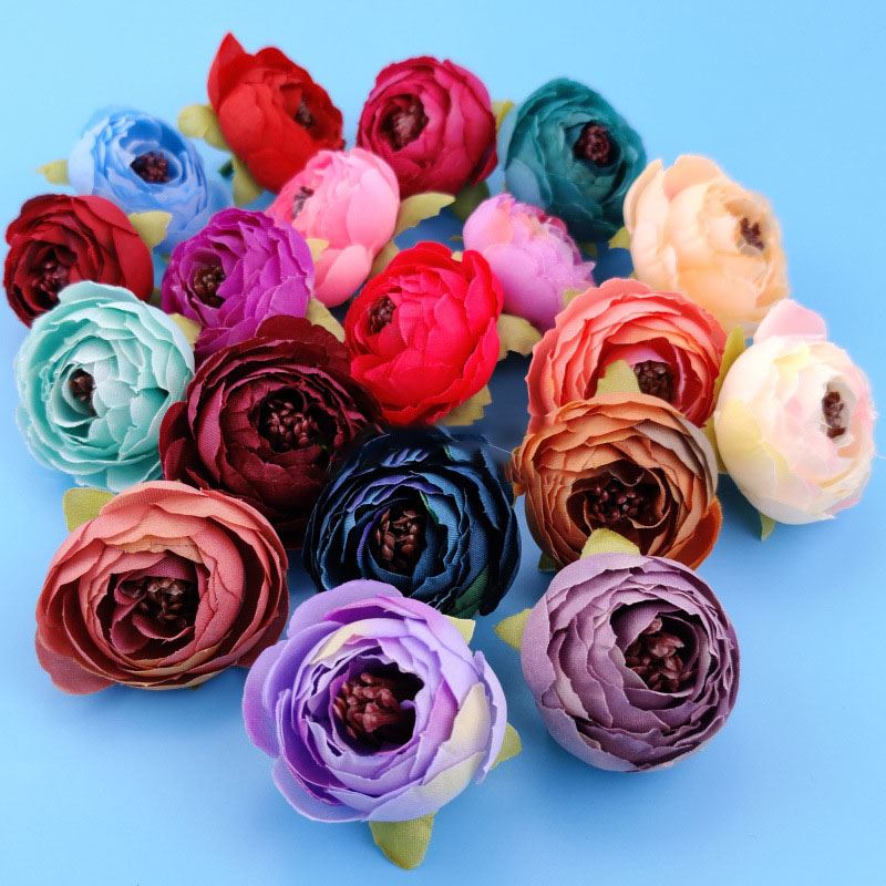 10x Ranunculus Flower Heads