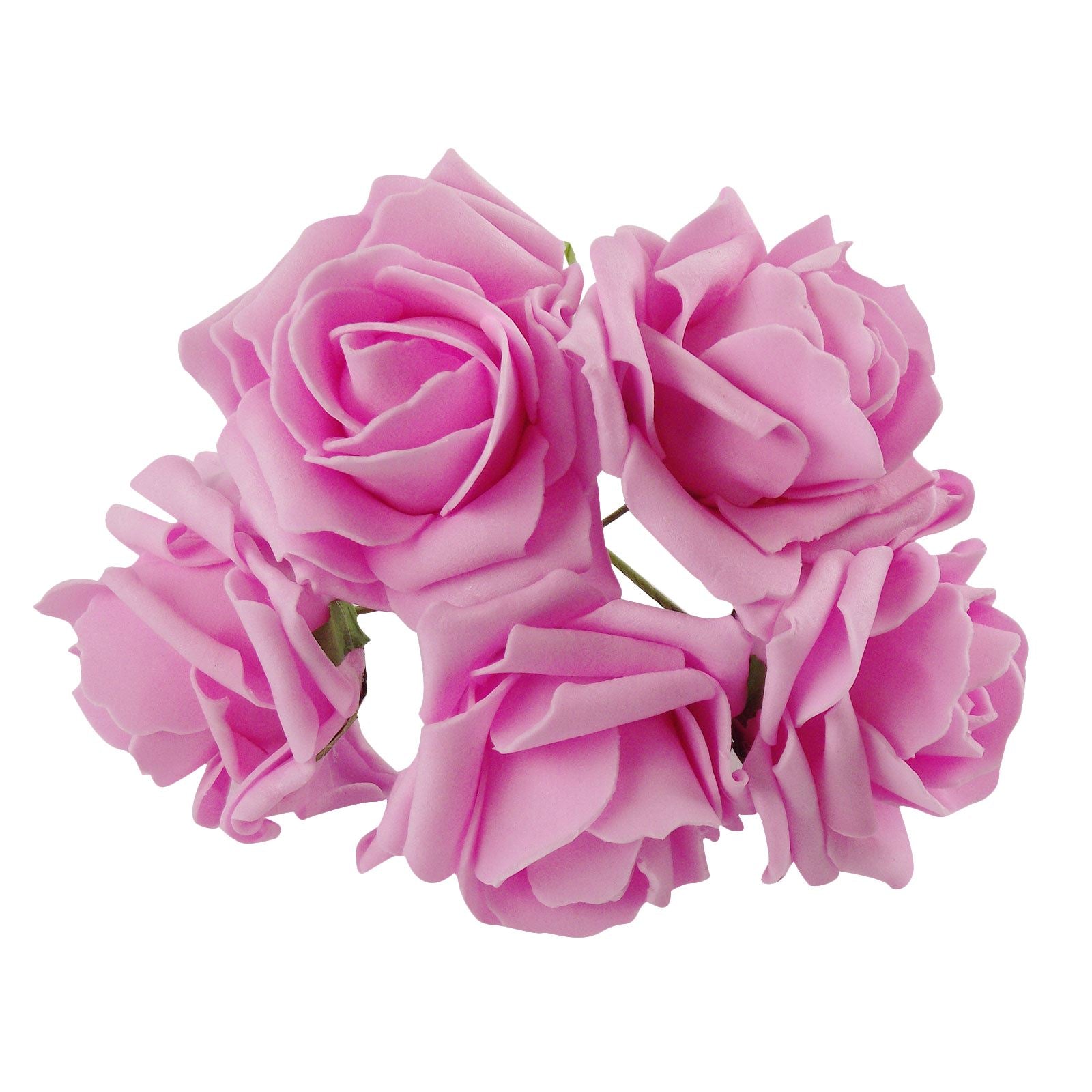 Stunning bundle of 5 Foam Roses