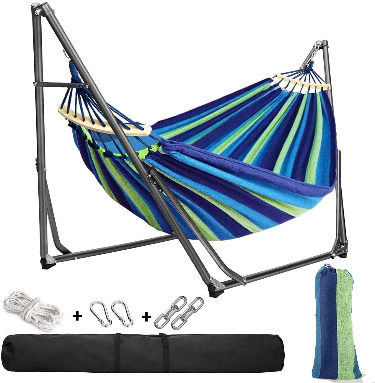 Premium Folding Hammock and Frame