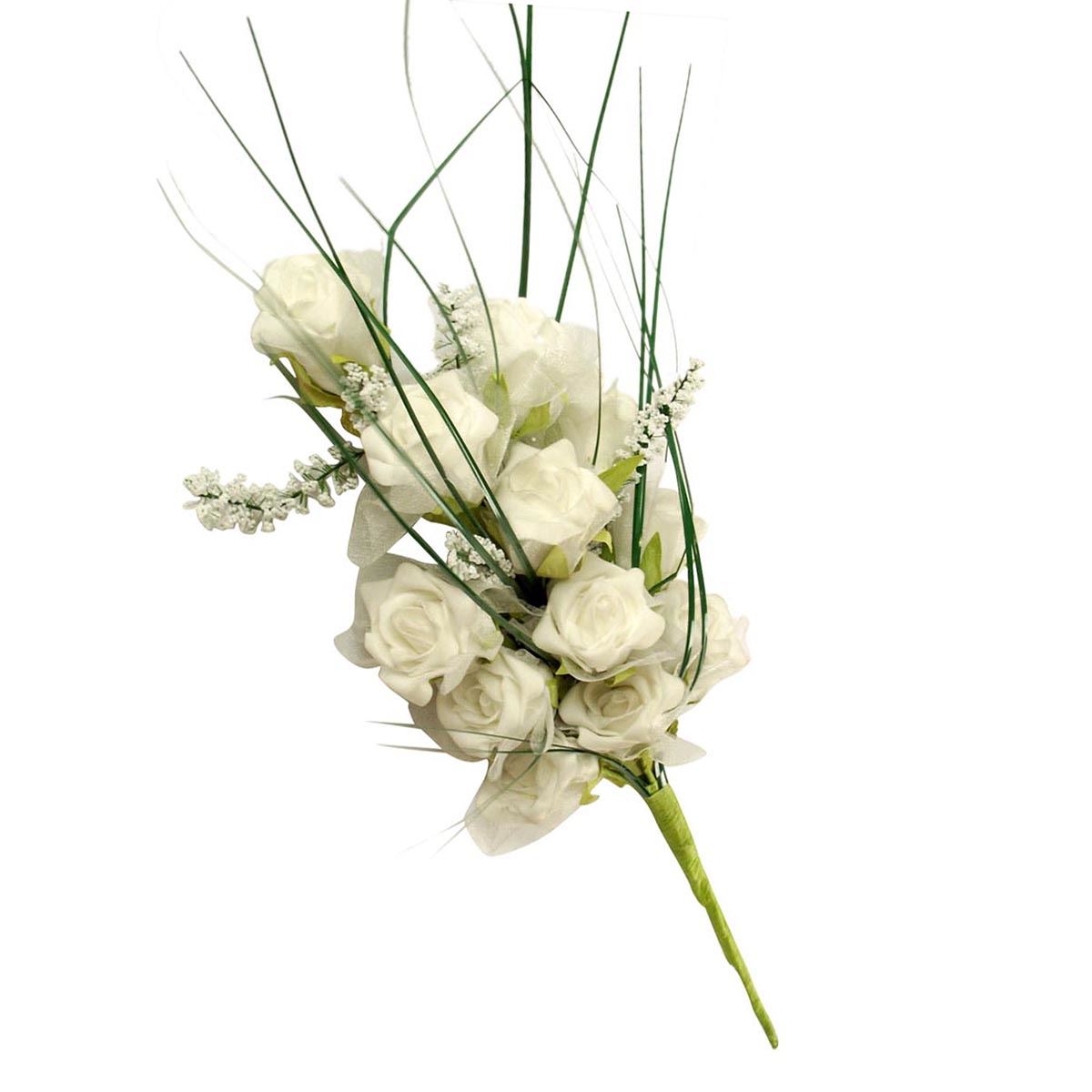 Wand Bouquet of 12 Foam Roses