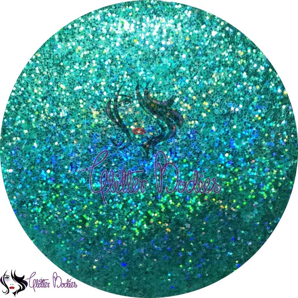 Glitterbodies Cosmetic Grade Fine Festival Glitter Pigments [Turquoise]