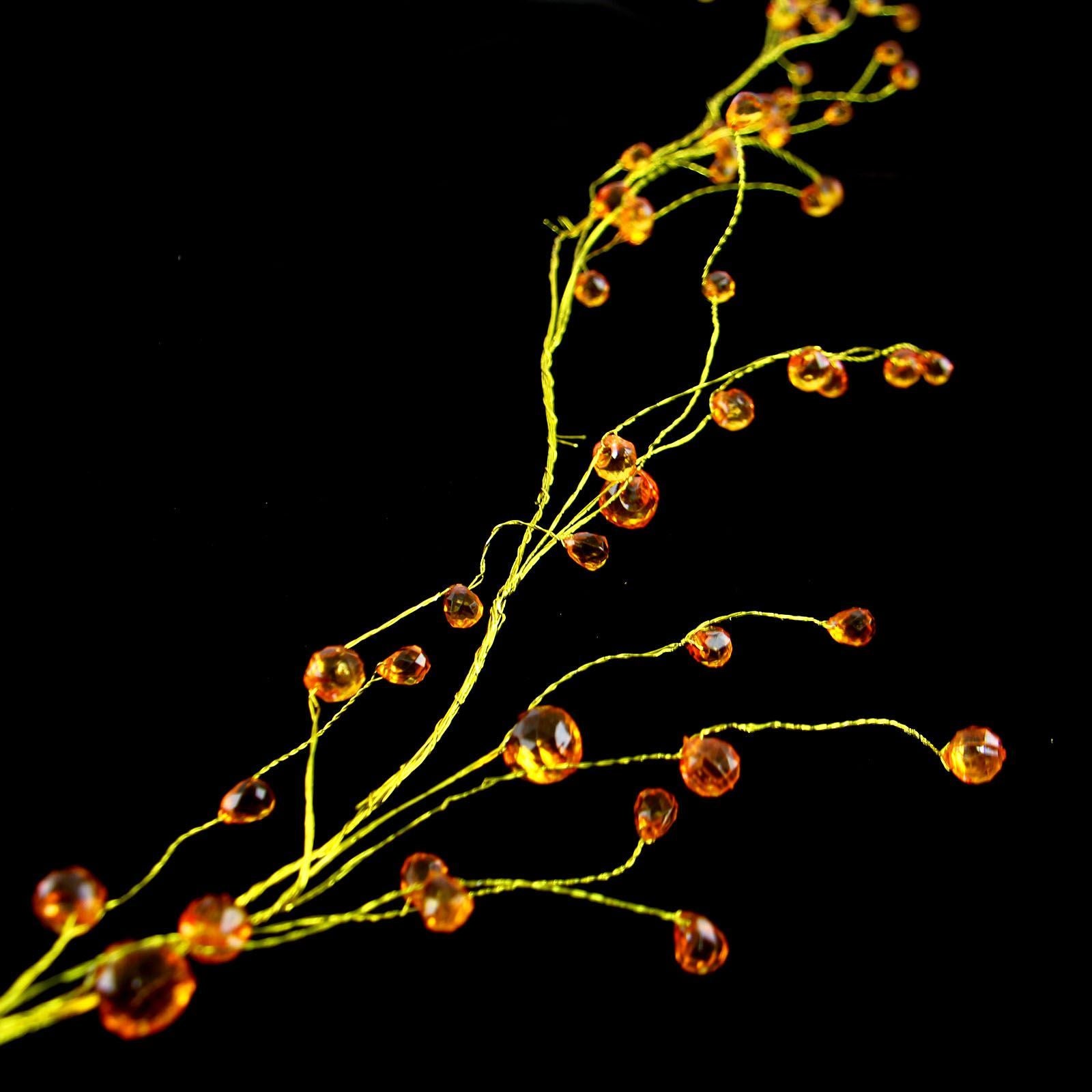 130cm Branching Coloured Crystal Garland