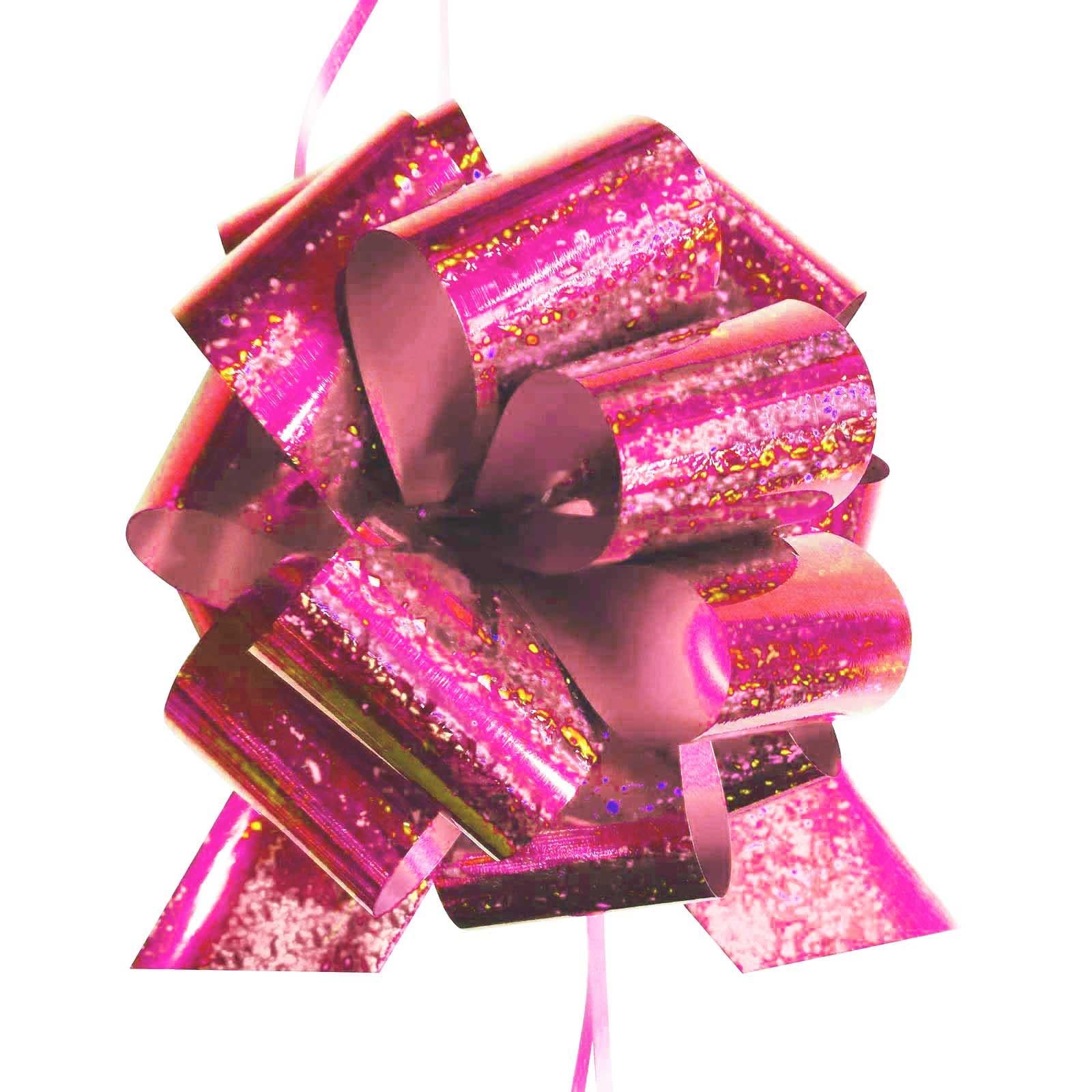 Deluxe Holographic 50mm Pompom Bows