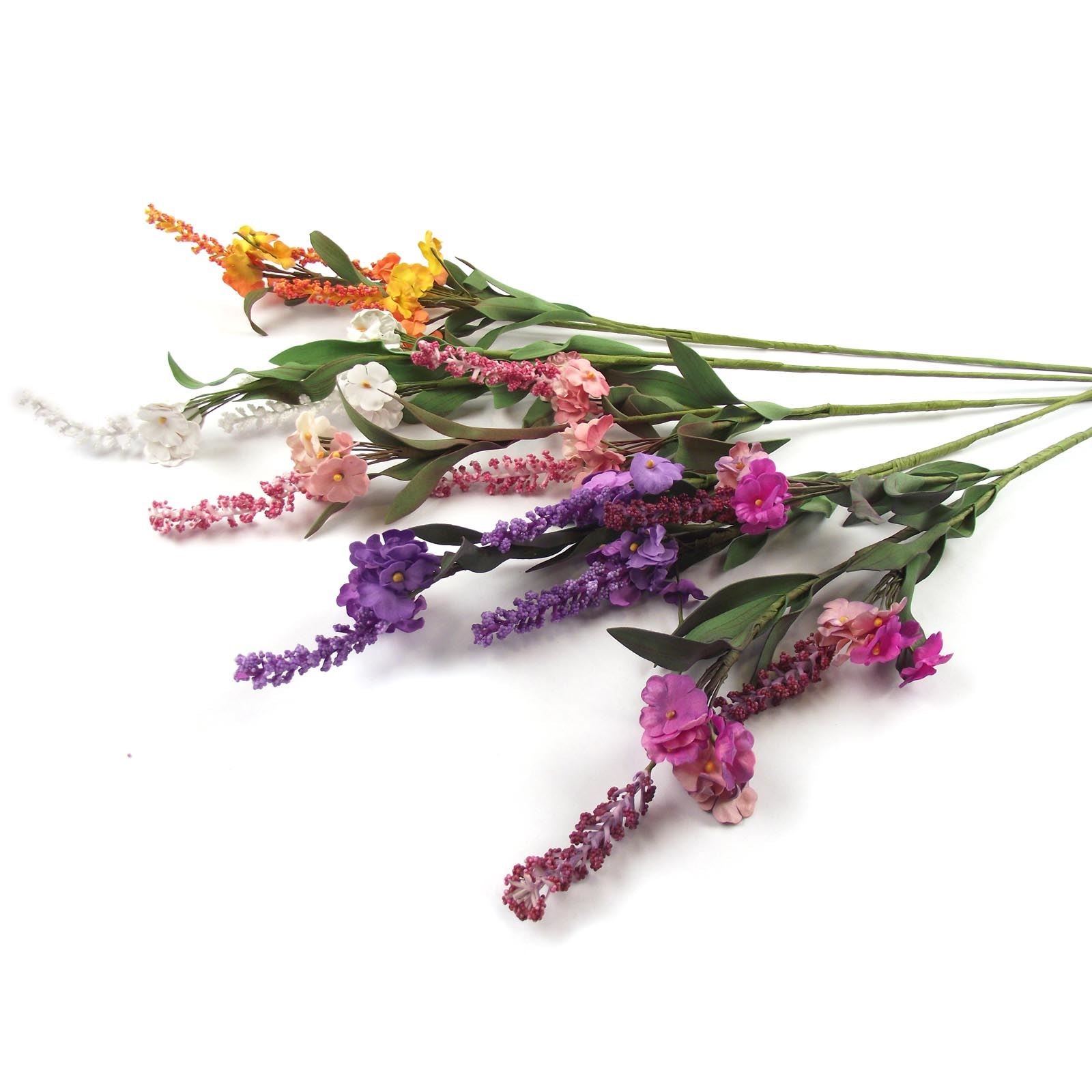 3 Head Flowered Lavender Foam Spray