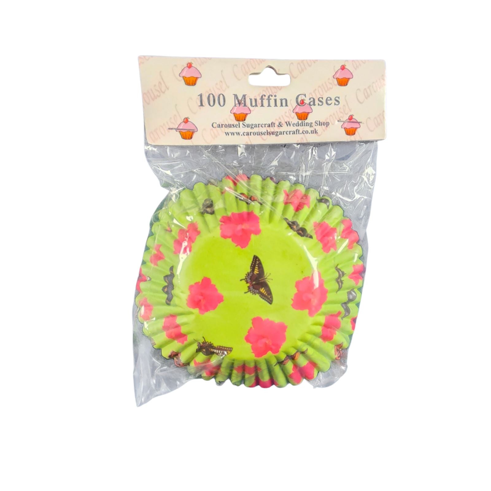 Patterned Paper Cupcake Cases - Muffin Baking Over Cups Wholesale