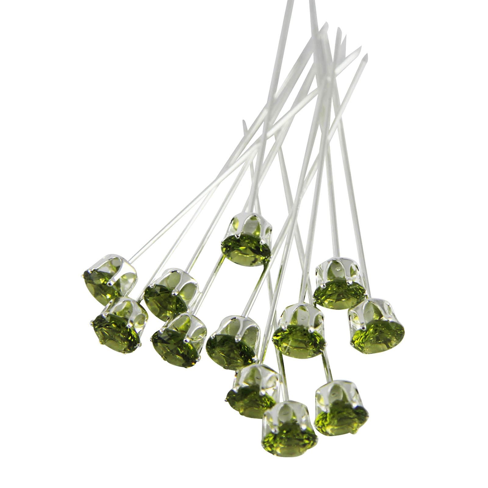 12x Premium Set Diamante Pins