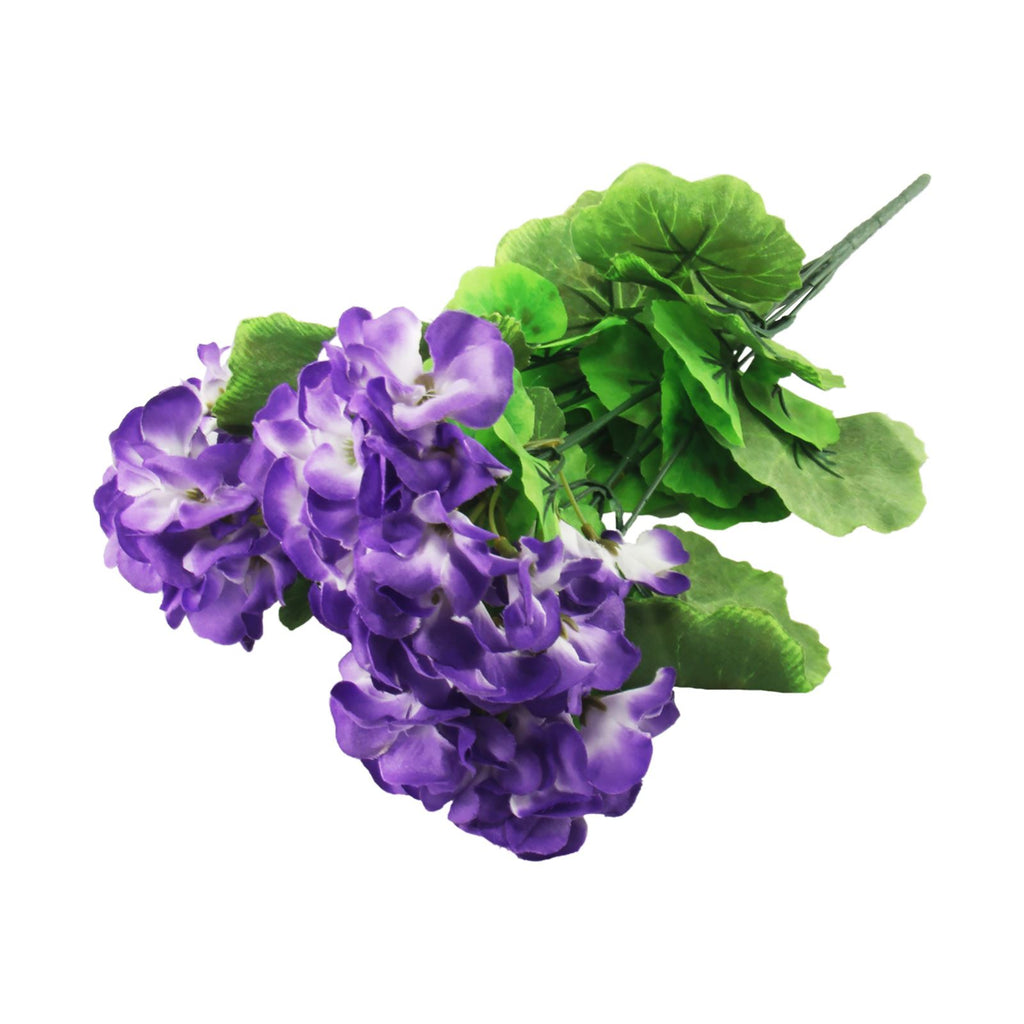 Artificial Geranium Bouquet