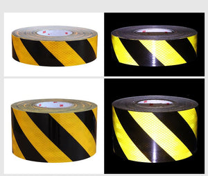 3M Black & Yellow Stripe Reflective Tape
