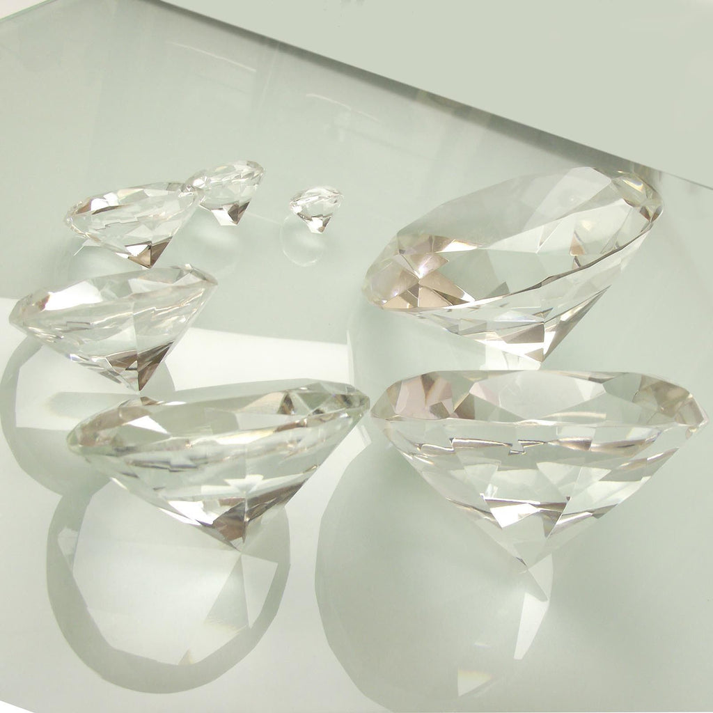 Glass Crystal Decorative Diamonds! Home Wedding Craft
