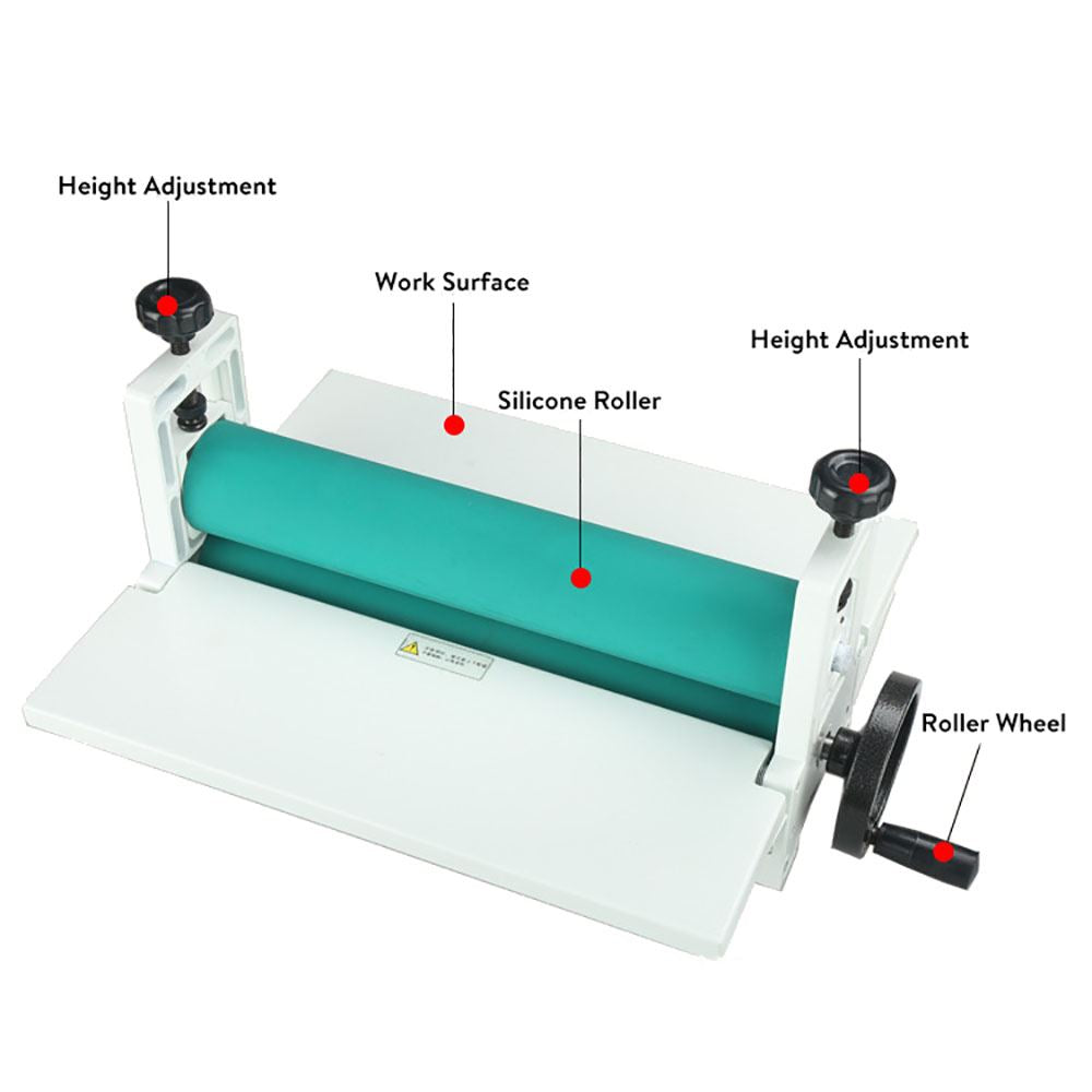 Manual Roller Cold Laminating Machine 35cm