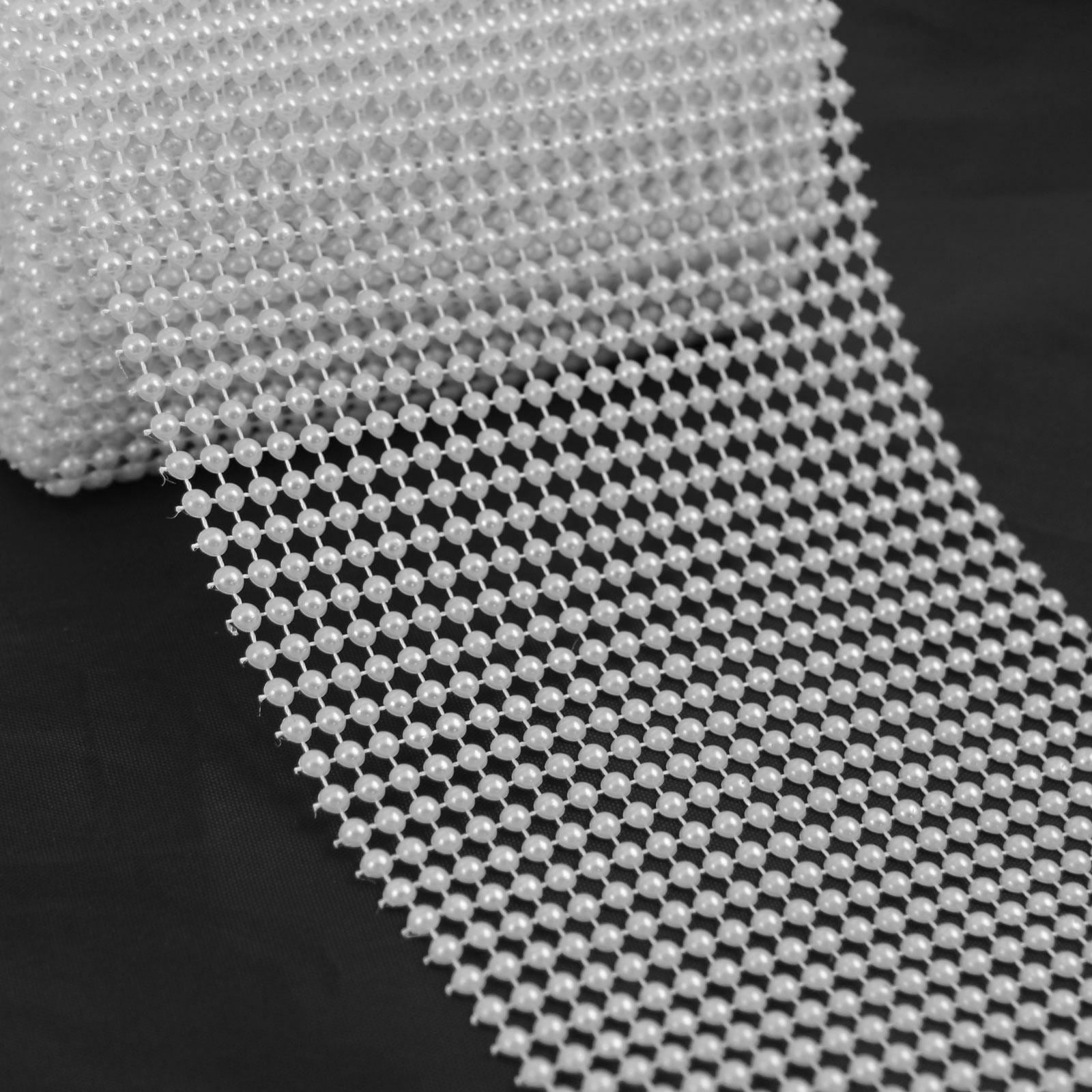 24 Row Flat Back Pearl Roll