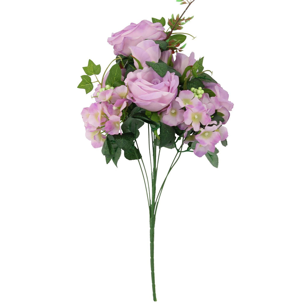 XL 9 Head Rose and Hydrangea Bouquet