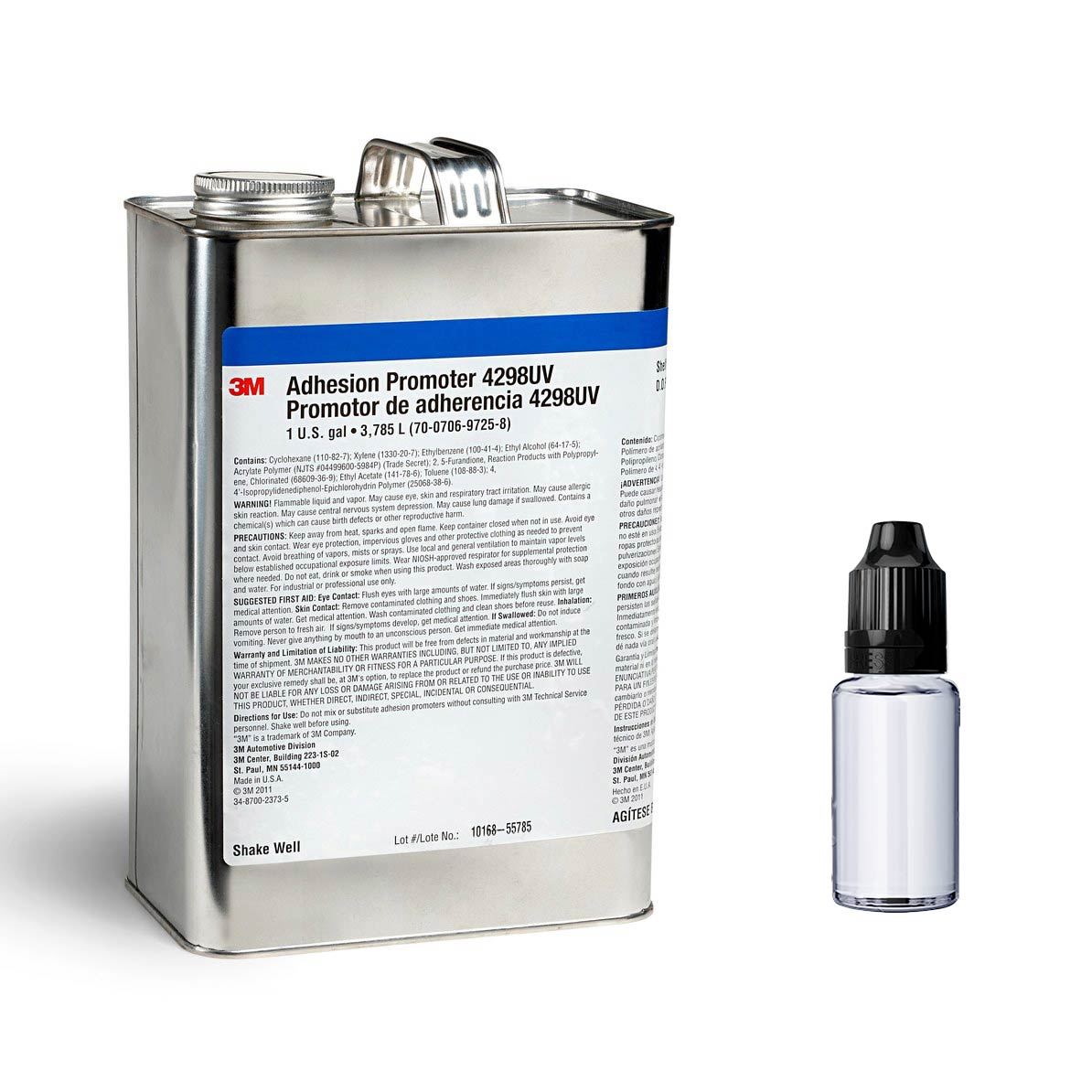 3M 4298UV Adhesion Promoter Primer - IMPROVES BOND Bottle and Cans Bulk 94