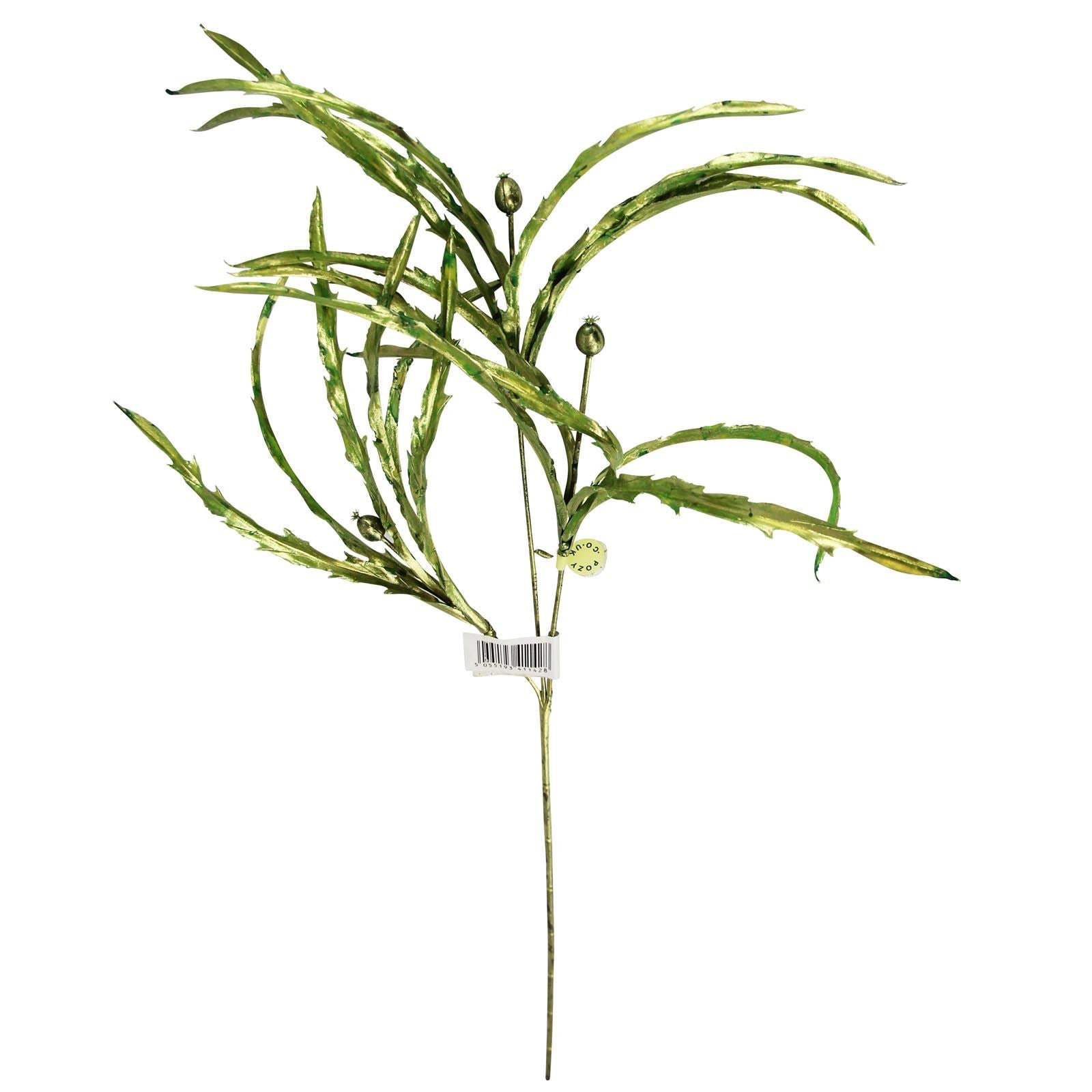 Metallic Aloe Vera Plastic Bunch