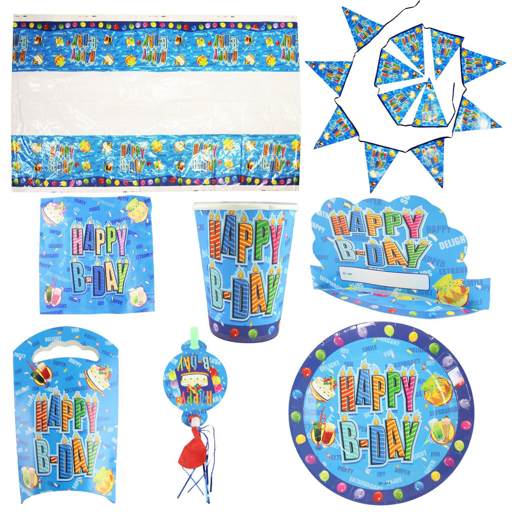 26 Piece Premium Party Tableware and Decoration Set
