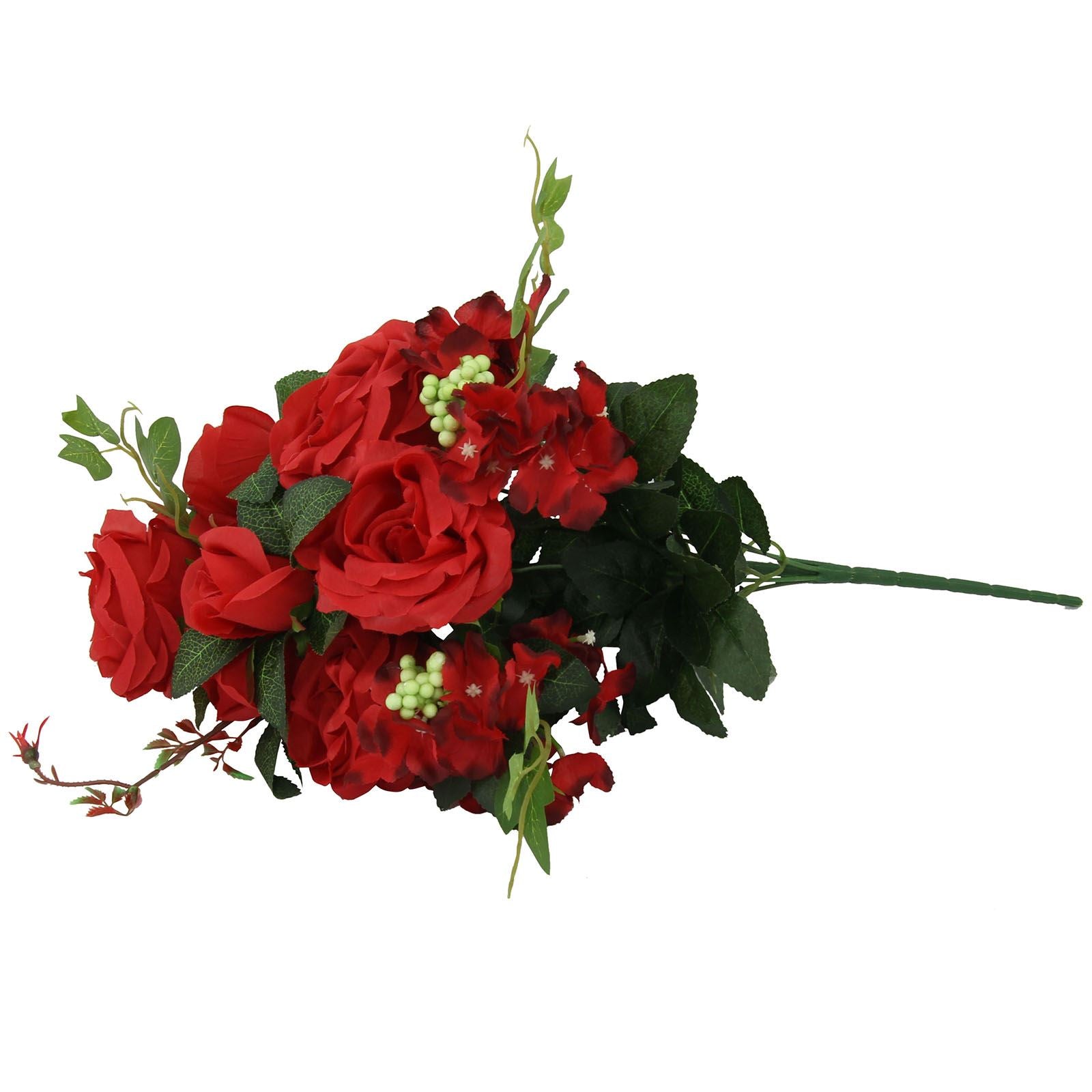XL 9 Head Rose and Hydrangea Bouquet