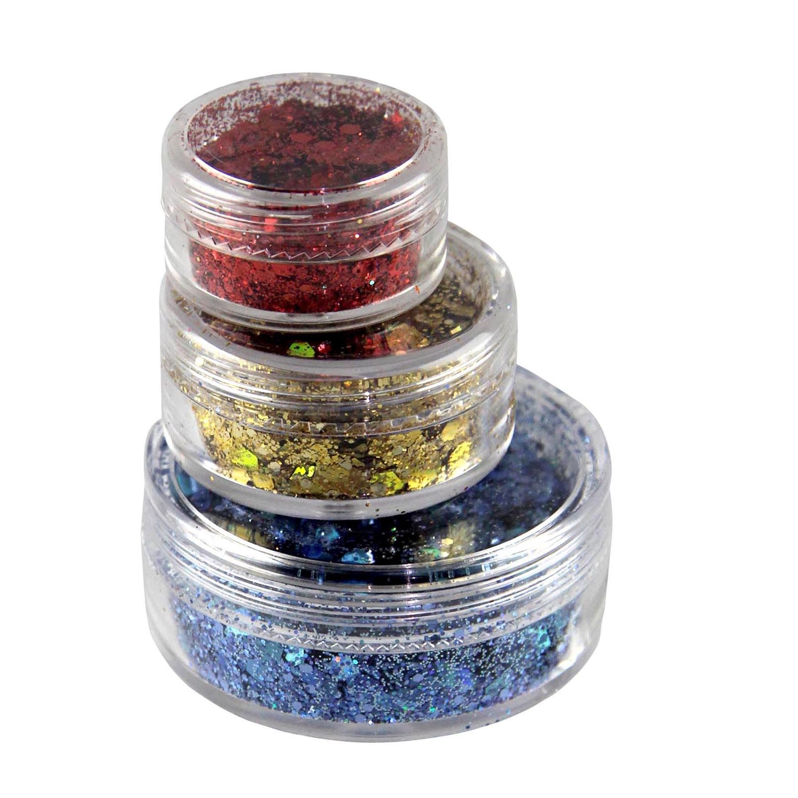 Clear Acrylic Cosmetic Screw Jars