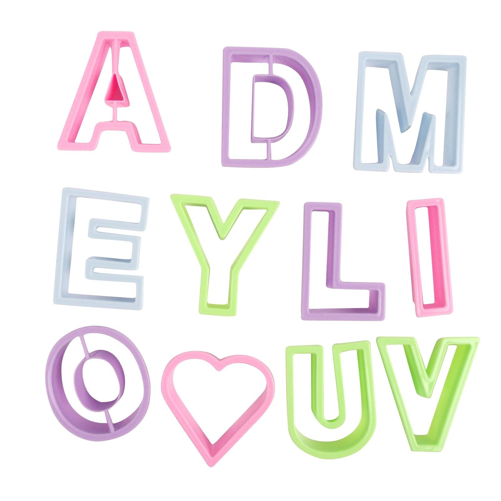 I Love You Mum Dad Cookie Cutters