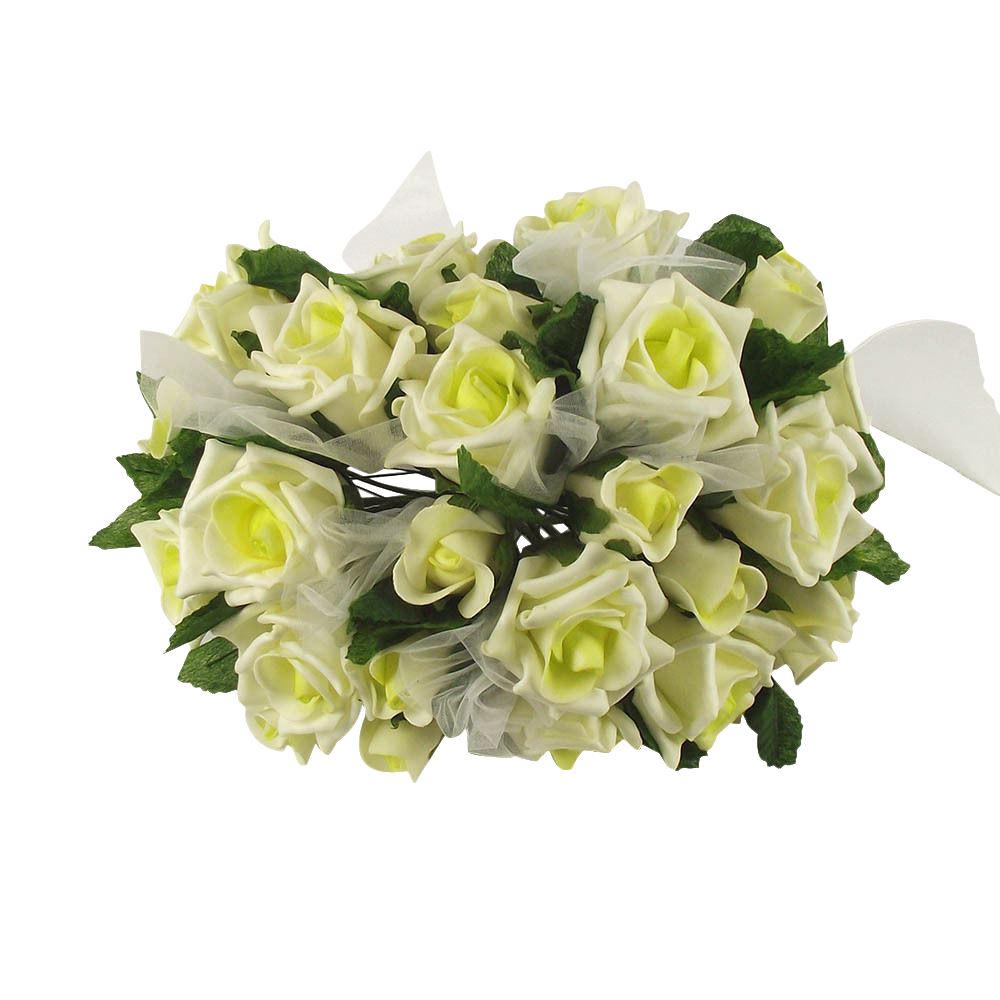 Shabby Chic Rose Voile Bouquet