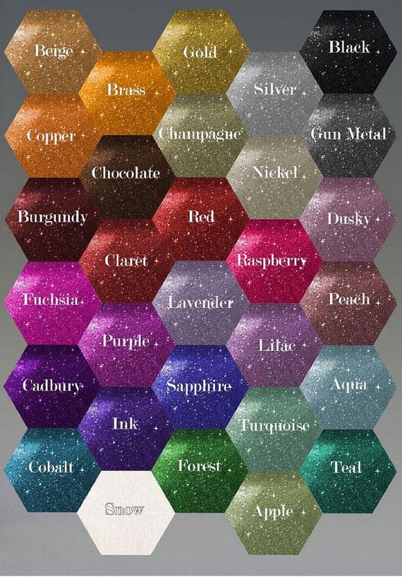 5x 10g Glitter Bags Fine