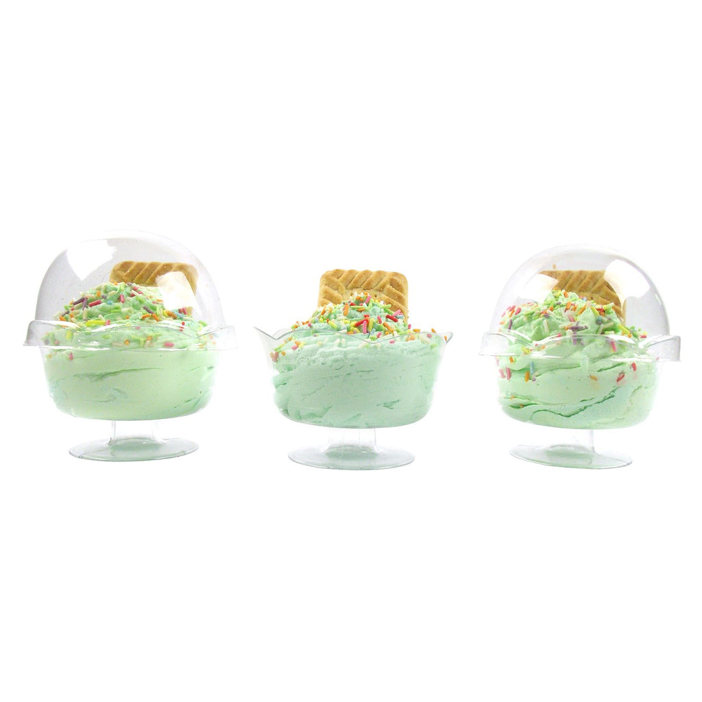 Canape Dishes Mushroom 8.5cm Disposable Dessert Cups (B)