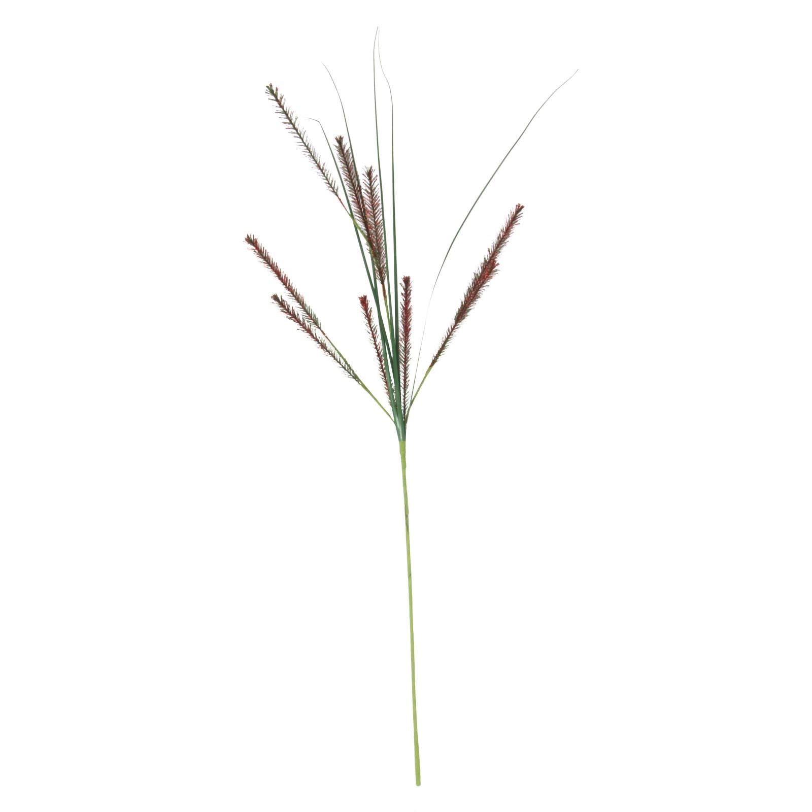 Long Glittered Foliage Stem
