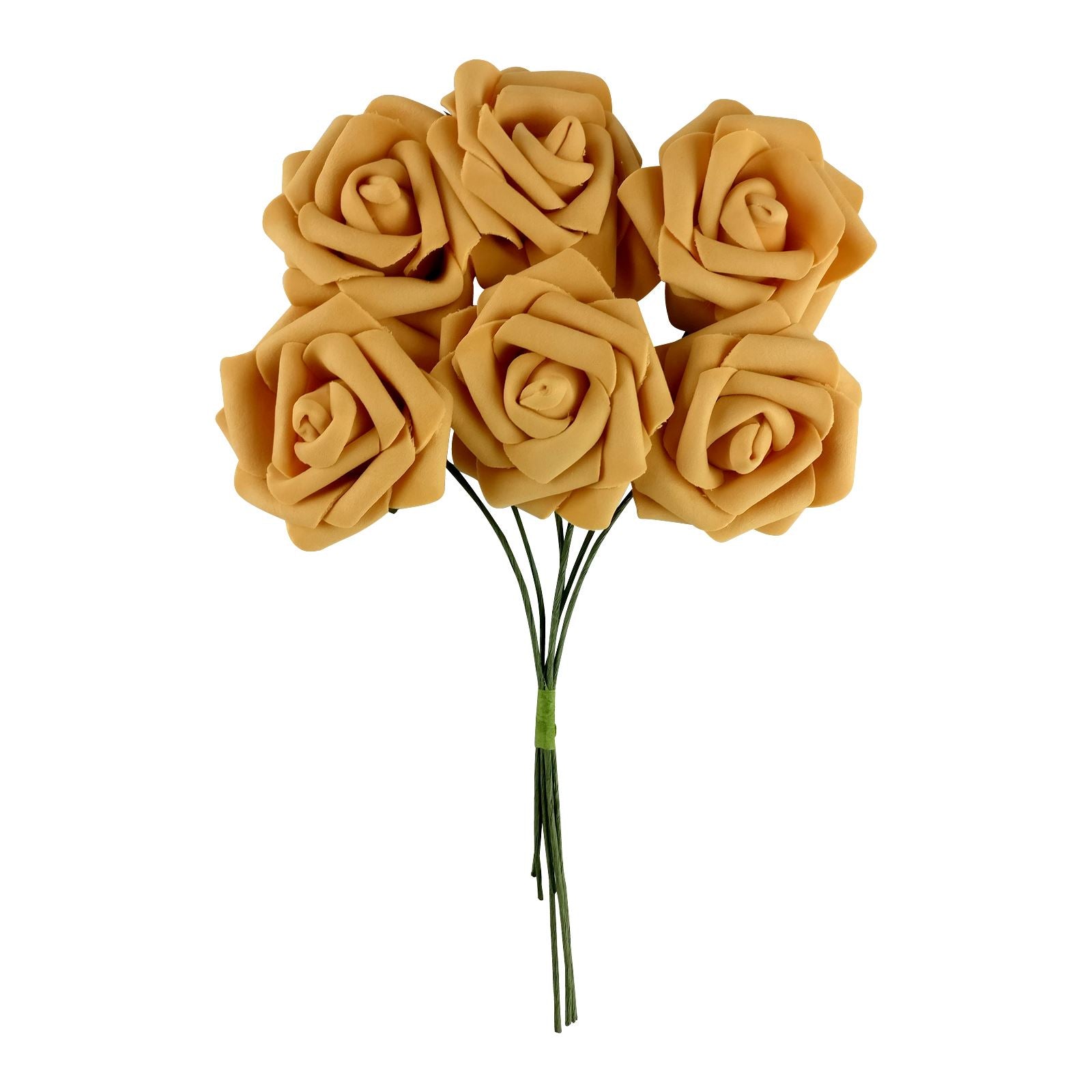 Colourfast Foam Roses - 6 Bunches - Regular
