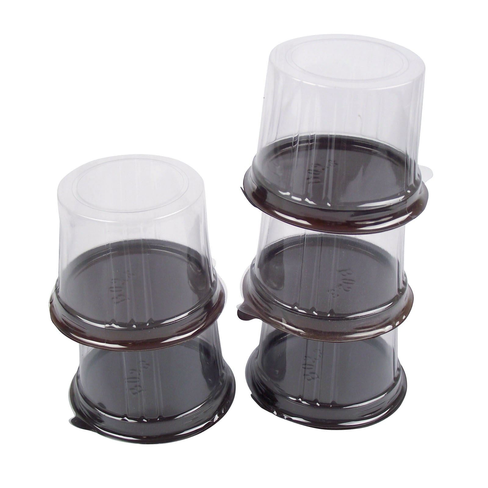 Clear Mini Cheesecake Style Cupcake Box