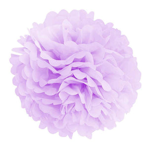 Set of 4 Tissue Paper PomPom Balls