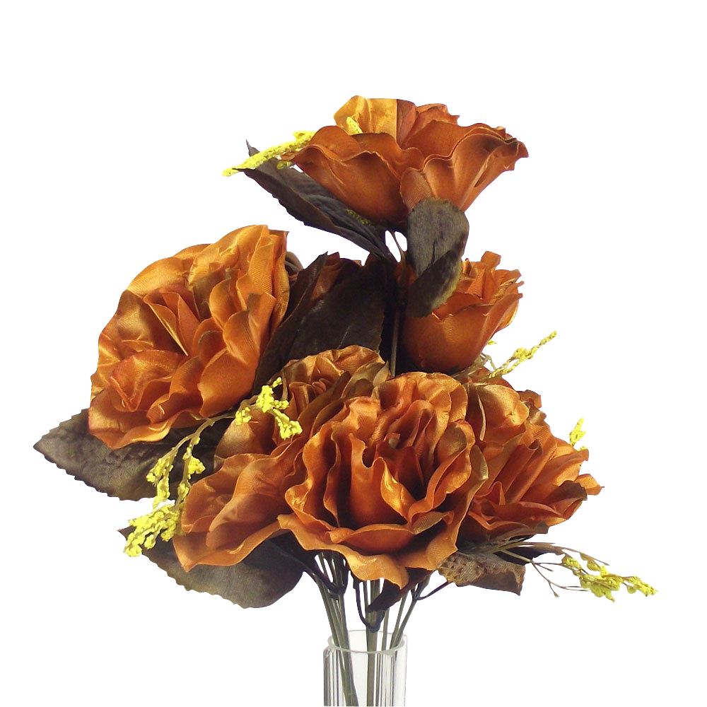 Large 12 Head Stiff Plastic Bouquet