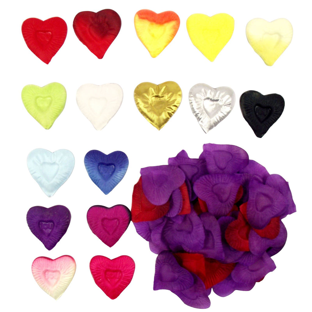 100x Heart Shape Petals