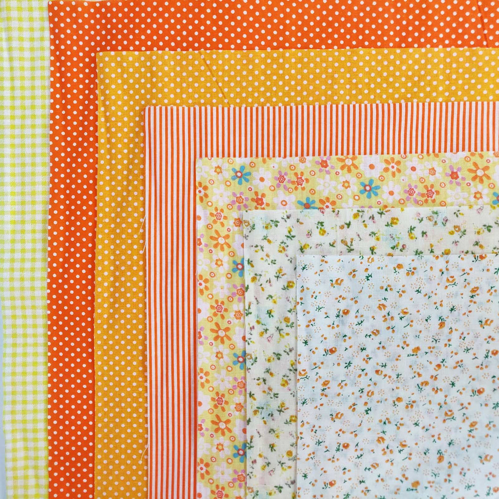 100% Cotton Fat Quarters Bundles of 7