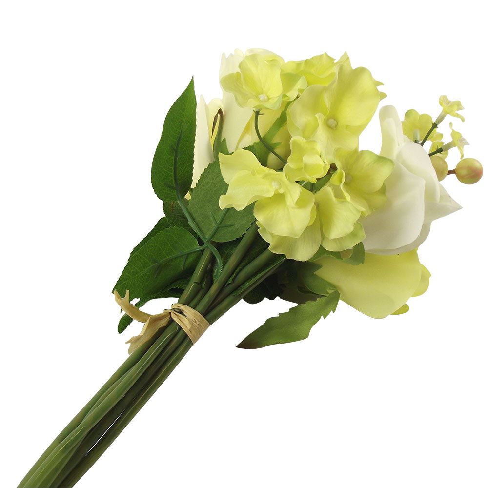 Rose and Hydrangea Handtie Posy
