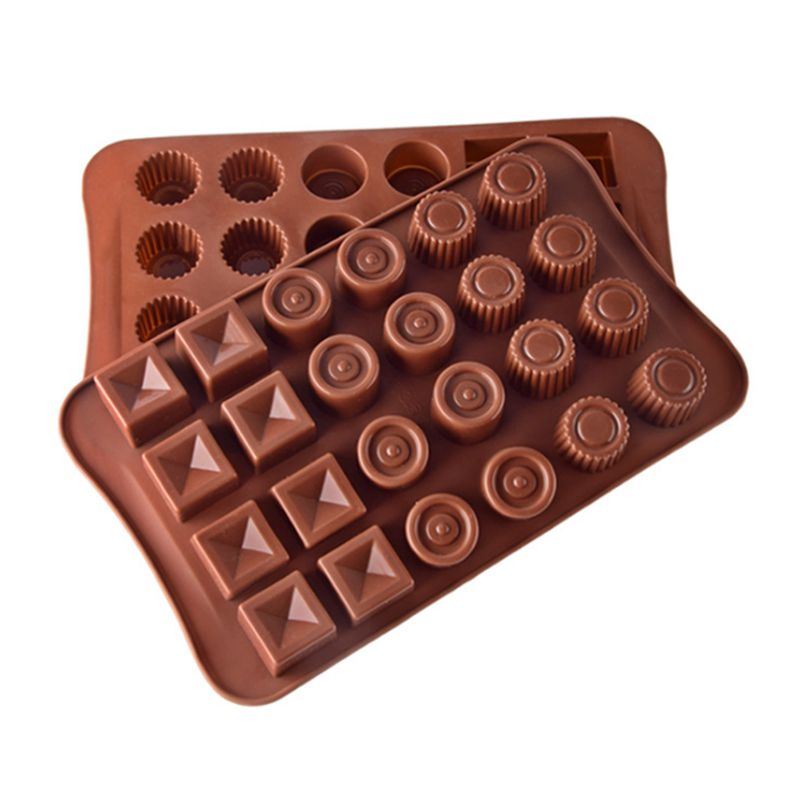 Assorted 24 Chocolate Silicone Mould