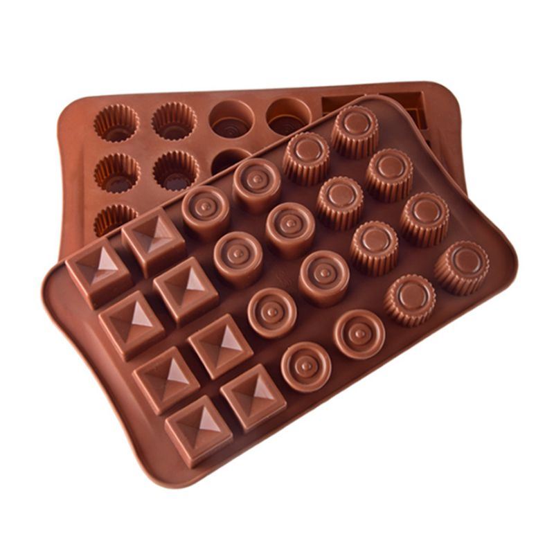 Assorted 24 Chocolate Silicone Mould