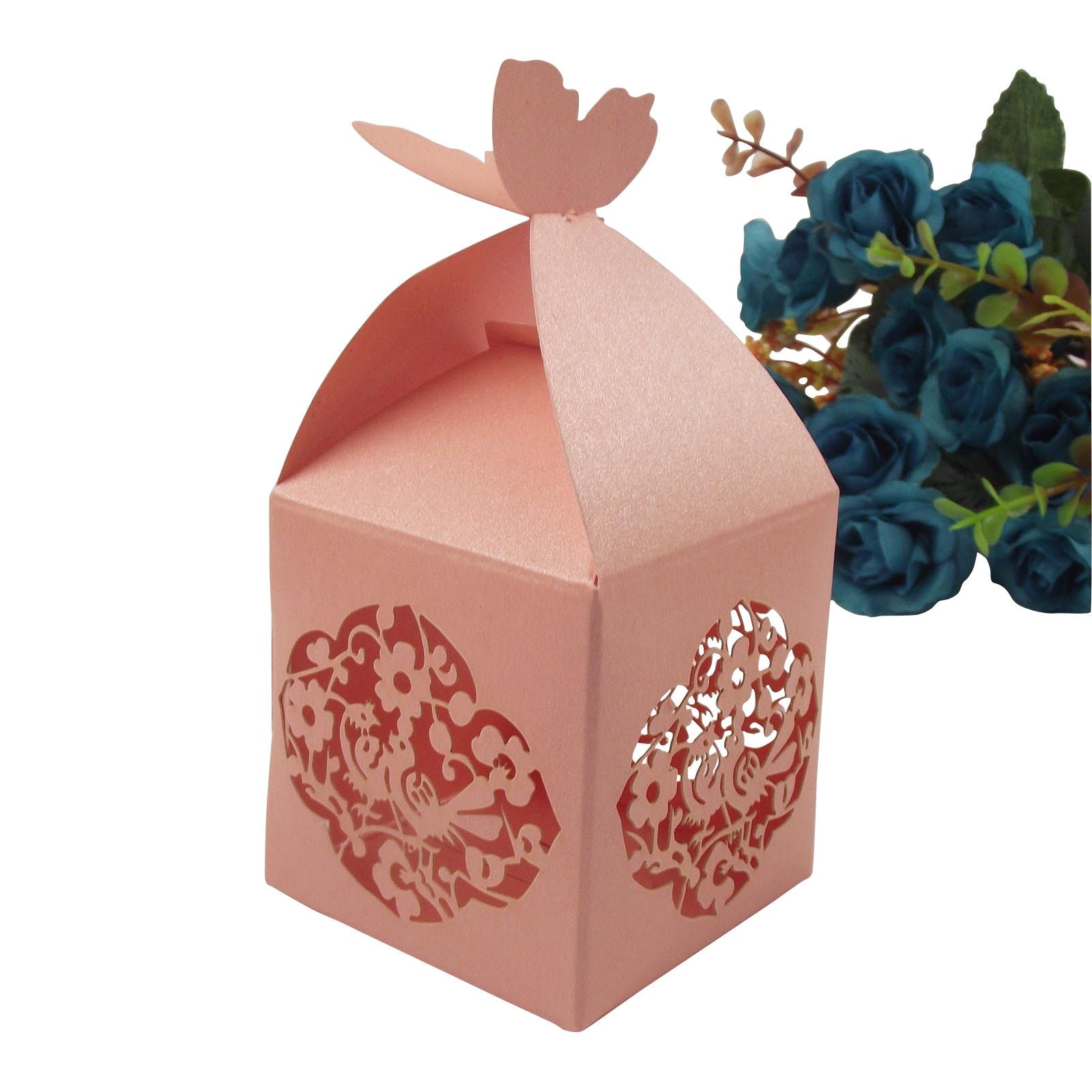 Butterfly Top Laser Favour Boxes