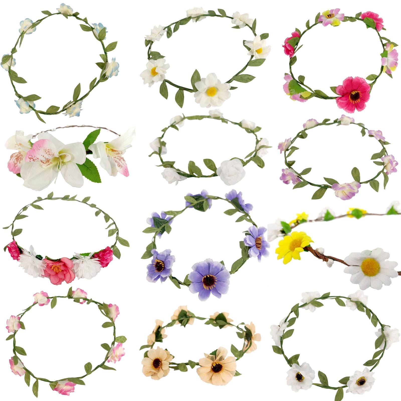 Flower Head Crowns