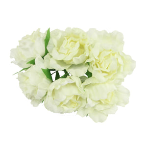 Soft Touch Bunch of 6 Frilly Flowers