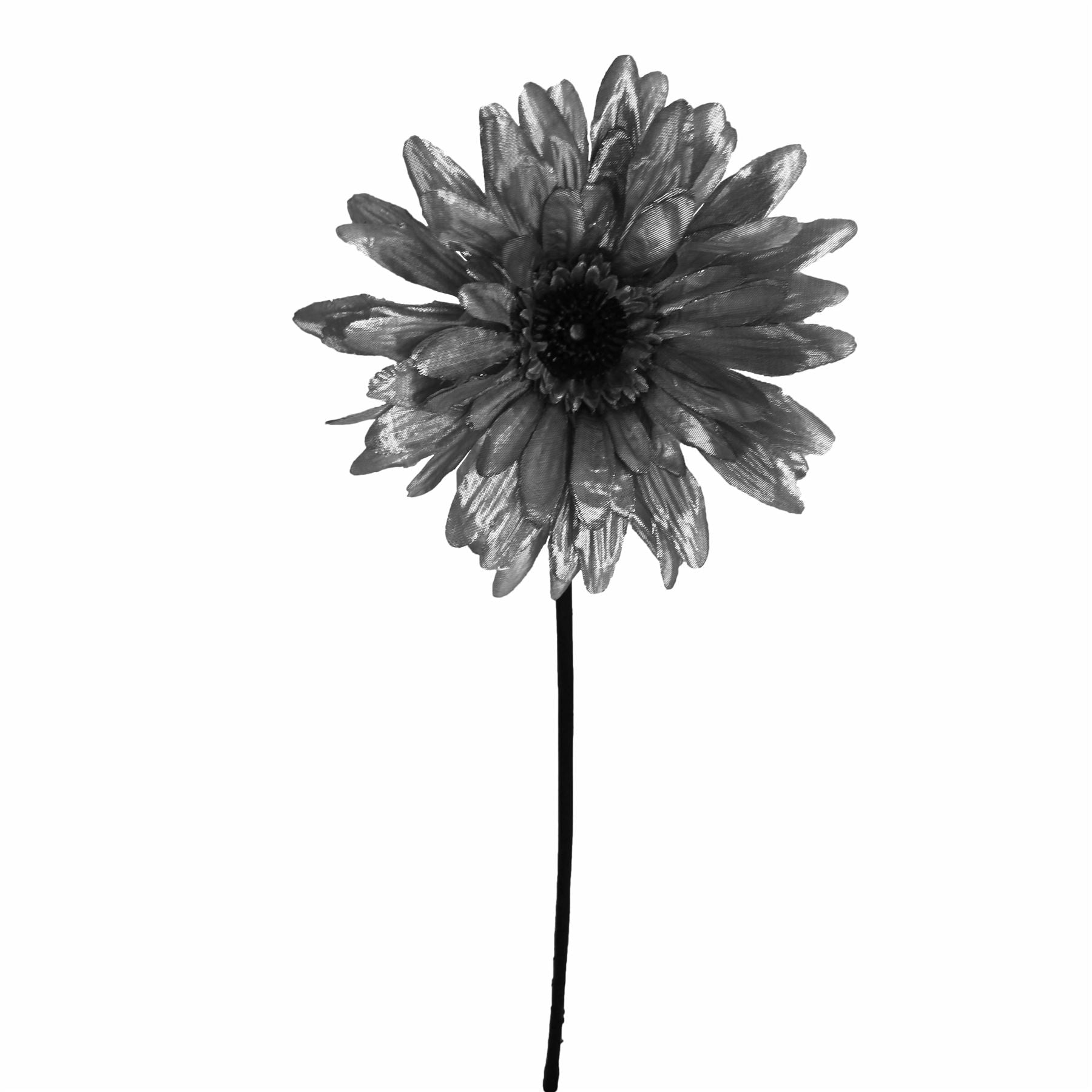 Metallic Gerbera with Velvet Stem