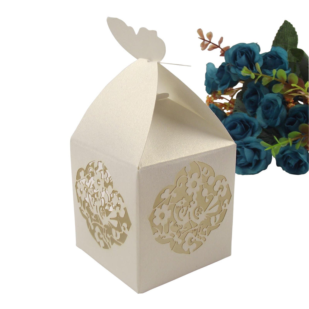 Butterfly Top Laser Favour Boxes