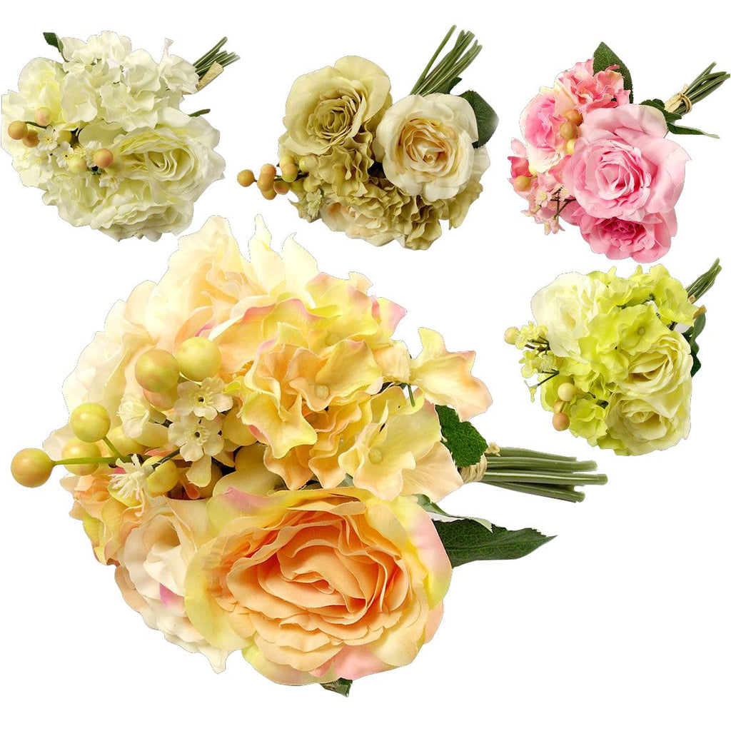 Rose and Hydrangea Handtie Posy