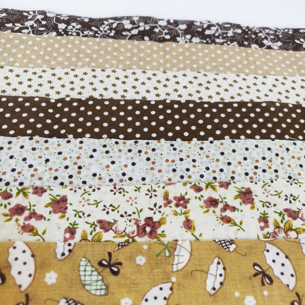 100% Cotton Fat Quarters Bundles of 7