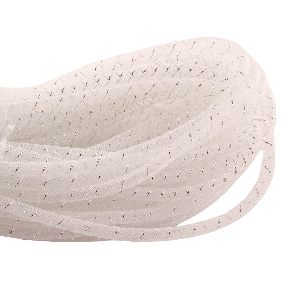 8mm Wide Crinoline Tube Ribbon