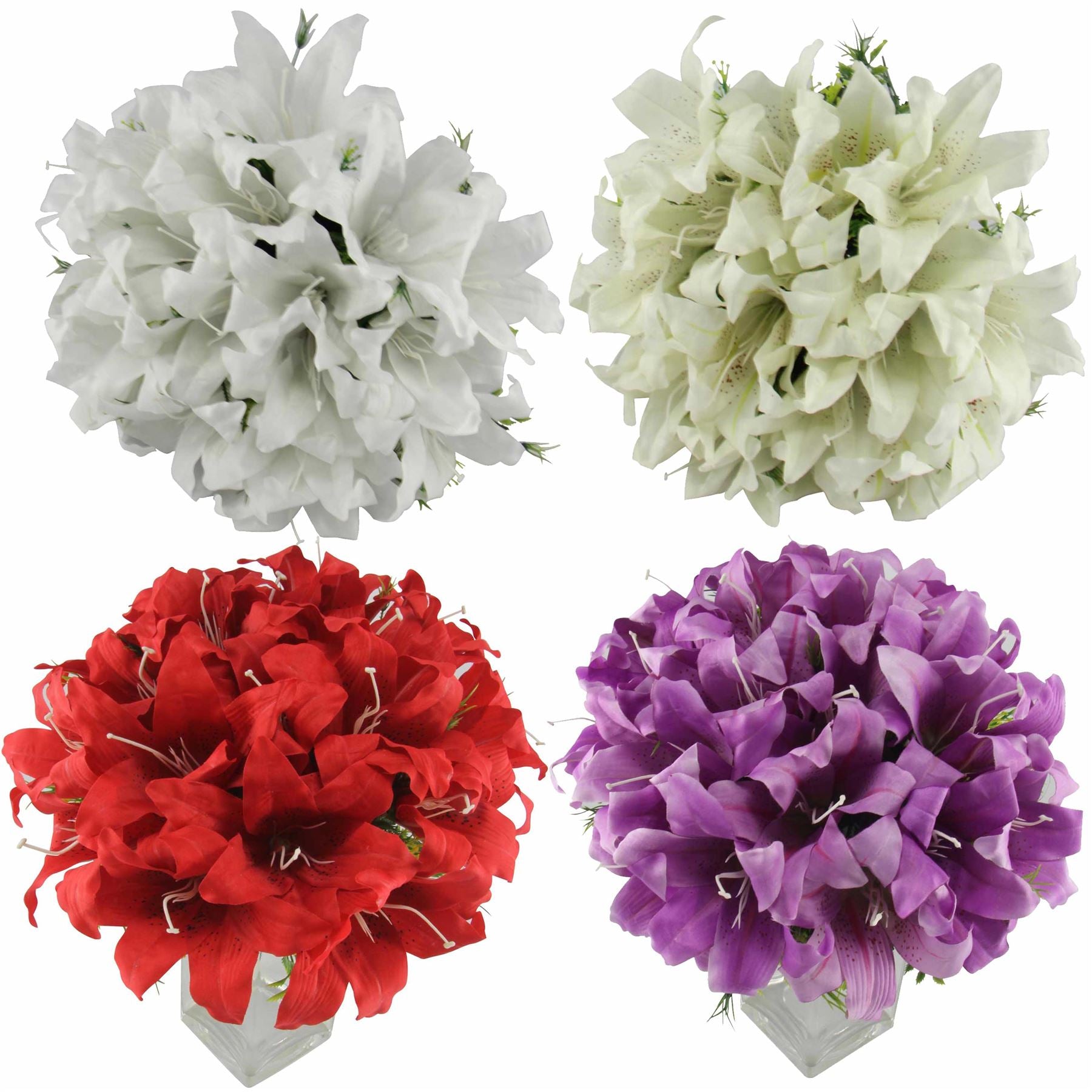 Giant 18 Head Premium Lily Bouquet