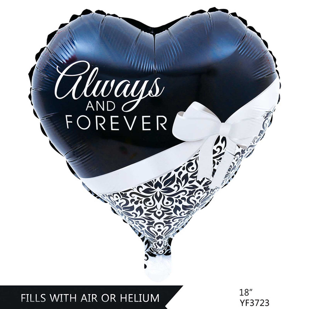 Set of Two 18" Round Wedding Balloons