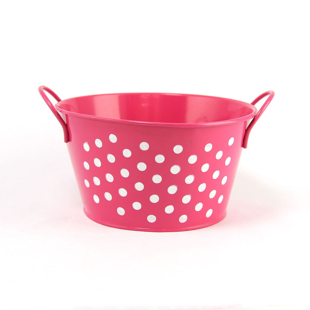 Wide 16.5x9x13cm Bucket with Ear Handles
