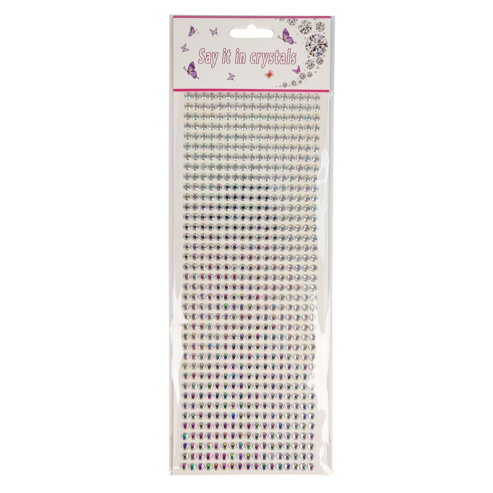 Up to 1350x Self Adhesive Rhinestones